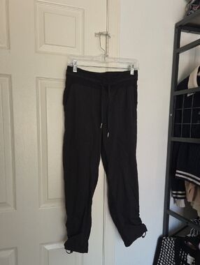 Lululemon Dance Studui Black Drawstring Pants Size 6